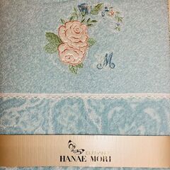 ハナエモリ アンゼリカ タオルケット 140×190cm（ブルー）の画像