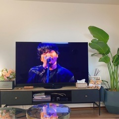 ほぼ新品と同じ、おしゃれなテレビボードの画像