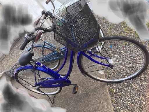 自転車(青)1台