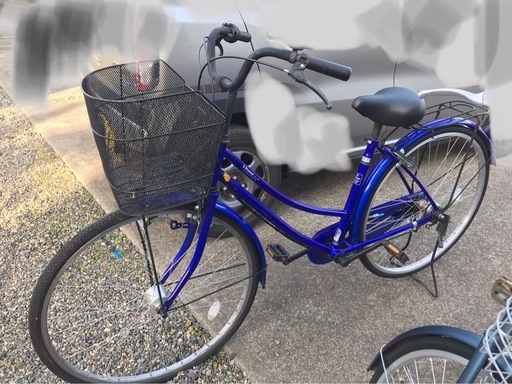 自転車(青)1台