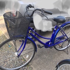 自転車(青)1台
