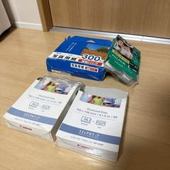 写真用紙付き 【Canon】コンパクトフォトプリンター　の画像