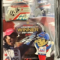 彼のピンバッヂ　佐藤琢磨