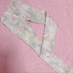 スナイデル ❤️ 花柄 綿パン スキニー パンツ