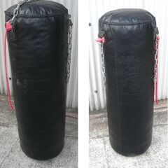 配達先決定🚚　無料配達します🚚格闘技・ダイエットに💖定価８万円💖プロ用💖イサミ💖サンドバッグ💖130㎝💖の画像