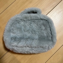 GU ポッチャマ ファーバッグ☆ポケピース 小型 ファーの画像