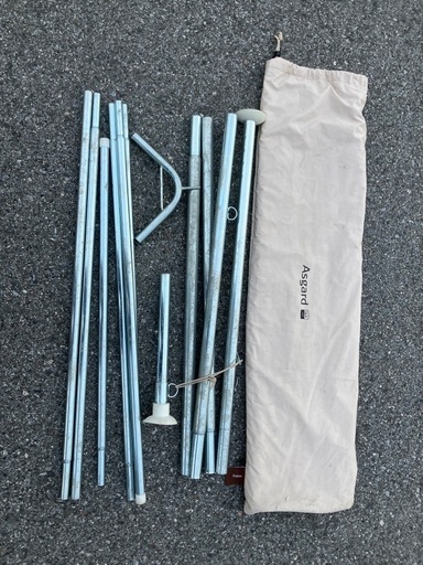 中古】ノルディスクアスガルド19.6 本体とフロアのセット (しげ