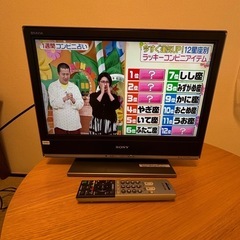 SOMY製テレビ（KDL-20J3000）の画像