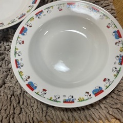 最終価格❗️非売品スヌーピー皿３枚の画像