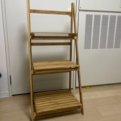 取引中　3段ラック　折りたたみ