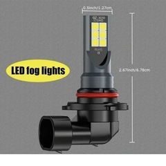HB3 LED フォグランプ　イエローの画像