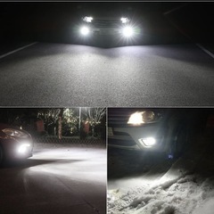 【未使用品】H3 LEDフォグランプ　6000k ホワイトの画像