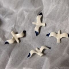 未使用品の湯呑み３、箸置きの画像