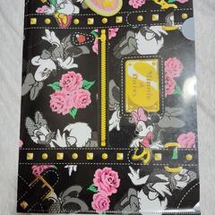 ミニーマウスクリアファイル