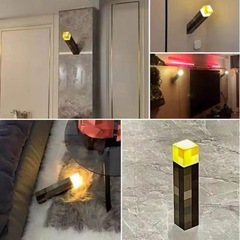 マイクラ 松明ライト おもちゃ マインクラフト たいまつ LED ランプ Minecraft グッズ 子供 クリスマス 誕生日 の画像
