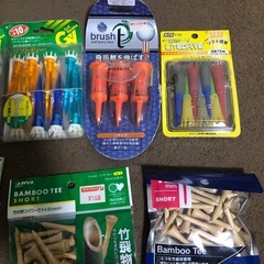 新品 ゴルフのティ各種 ワンタッチカウンター付きの画像
