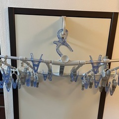 【美品】大容量40ピンチ洗濯ハンガーの画像