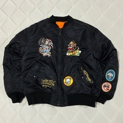 Ed Hardy XLARGE エクストララージ　刺繍ジャケット