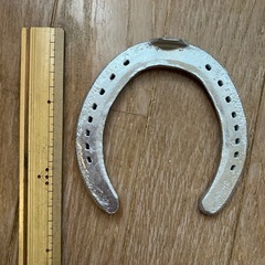 金属製 馬蹄型鍔 約10cm 置物
