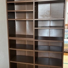 4月27日処分　本棚　88 180サイズ　収納　食器棚の画像
