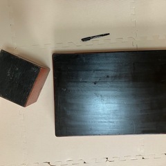 衣装盆とゴミ箱のセット　レトロ家具の画像