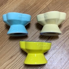 ペット用 早食い防止 給餌 3色セットの画像
