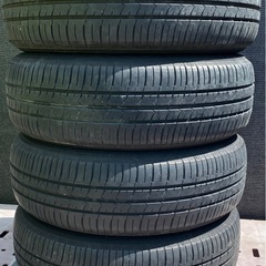 ❤️希少☆旧車☆当時物☆ALMEX☆13インチ アルミホイール夏タイヤ4本セット❣️の画像