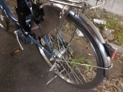 パナソニック電動自転車バッテリーほぼ新品8.9Ah +カゴメ