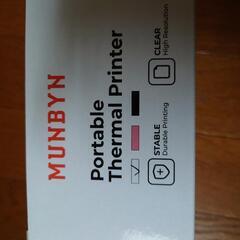 MUNBYN Portable Thermal Printerの画像