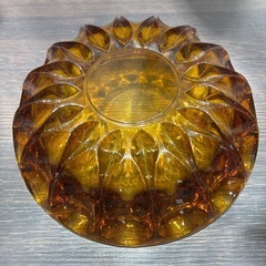 昭和レトロ 灰皿 ガラス製 アンティークの画像