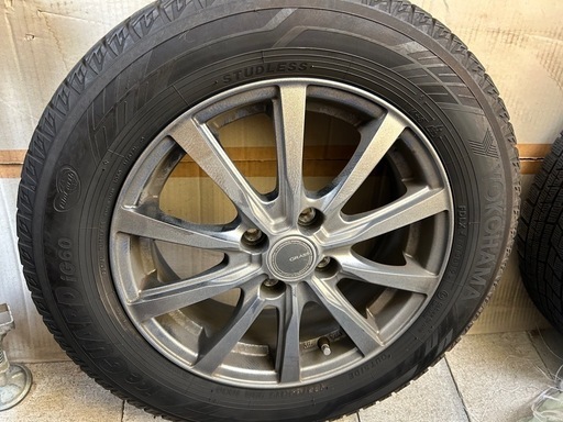 スタッドレス　アルミホイール　15インチ　4本セット
