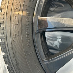 スタッドレスタイヤ　ホイール付き185/60R15 TOYOタイヤ
の画像