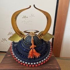 兜の置き物の画像