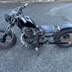 福島🏍️バイクtw 200ボバーカスタム 実働の画像