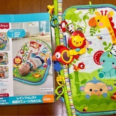 フッシャープライス　指遊びミュージカルジム　ベビージムの画像
