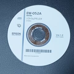 ◇　最終値下げ / EPSON EW-052Aインストール用ソフトウェアー　◇の画像