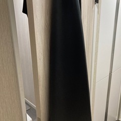 目立つ傷や汚れなし　カーテン　2枚セット　ブラックの画像