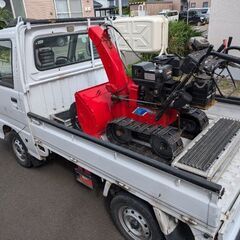 札幌市南区★除雪機★ヤナセ★スノースロワー88FSIIの画像