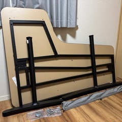 【値下げ】L字デスク ワークデスク コーナーデスク 昇降 IKEA イケア デスク 机 の画像