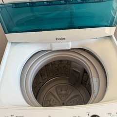 【受け渡し予定者確定】Haier 洗濯機4.5kgの画像