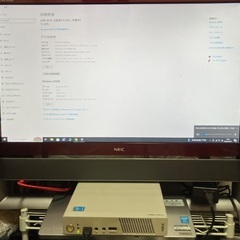 NECミニパソコン　MATE J MC-M モニターセットの画像