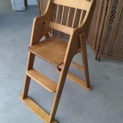 20250408015　家具    ベビーチェアの画像