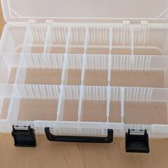 美品 日本製 グリーンパル㈱製 クリアパーツケースの画像