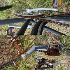 【要修理】サーフボードキャリア付き自転車の画像