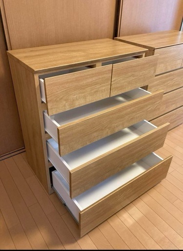【ニトリ】4段チェスト（1セット）その2