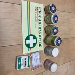 レトロ用品　包帯、ガーゼセット　の画像
