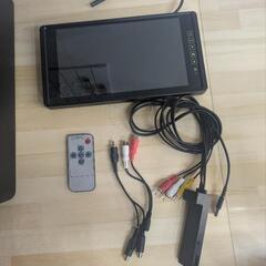 LOSKAルームミラーモニター 9インチタッチボタン12V/24V対応