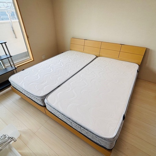 【決定】シーリー マットレス シングル×2 キングサイズ
