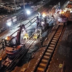 鉄道関係の建設作業員募集の画像