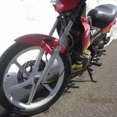 希少　SONIC 125 RS　エンジン実働　レストアベースに　（検索　ソニック　カブ　タイカブ　水冷　）の画像